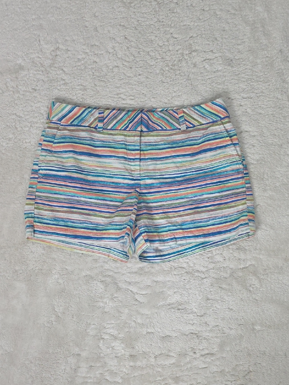 Ann Taylor Loft striped shorts 6